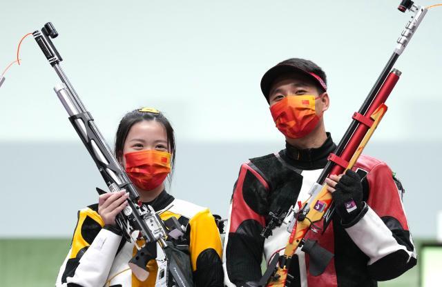 杨皓然终圆奥运金牌梦 杨倩成中国队首个“双金王”